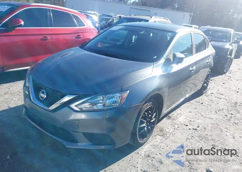 2017 Nissan Sentra S из США, поврежденный, VIN 3N1AB7AP0HY387818